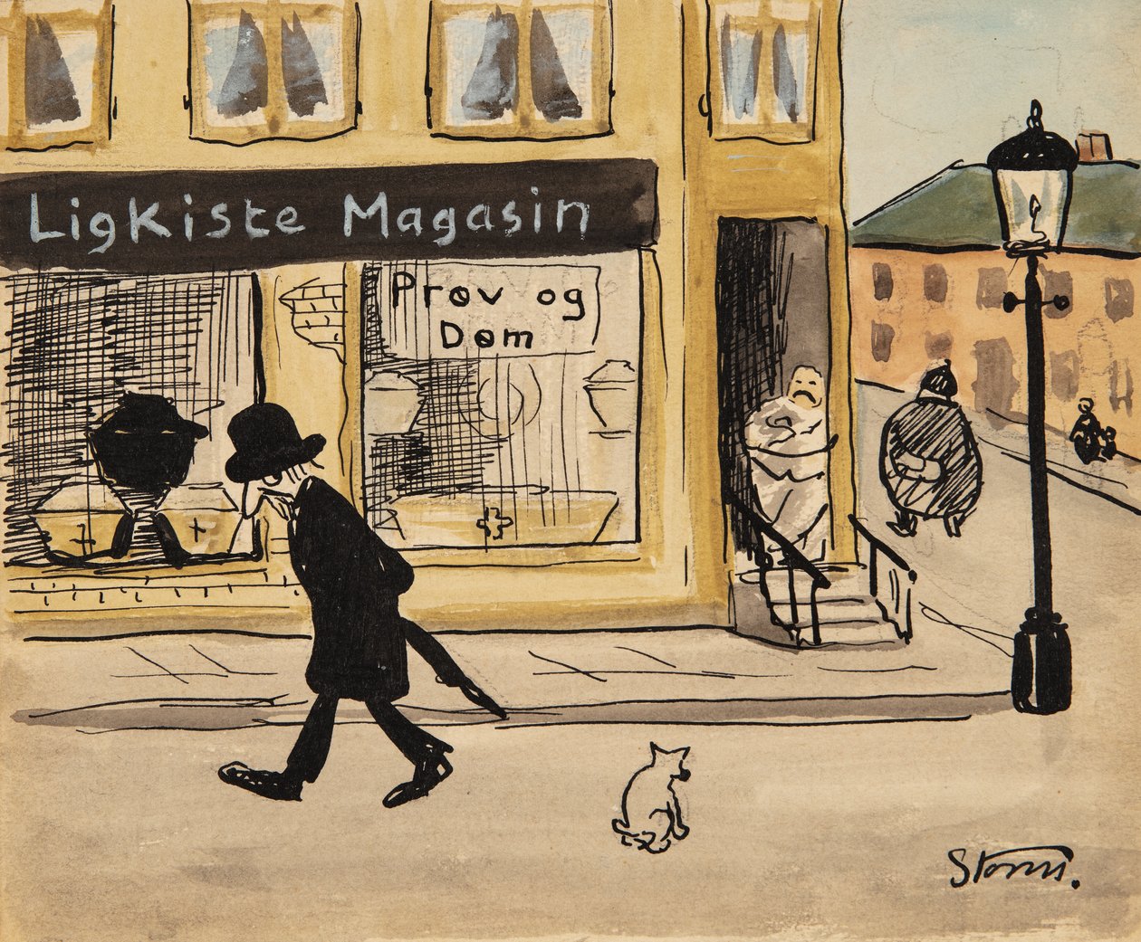 Koporsós magazin alkotó: Robert Storm Petersen