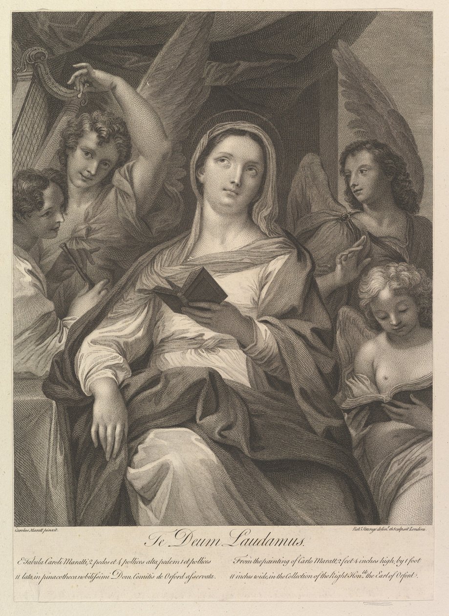 Dicsérjük a Te Deumot, 1765-69. alkotó: Robert Strange