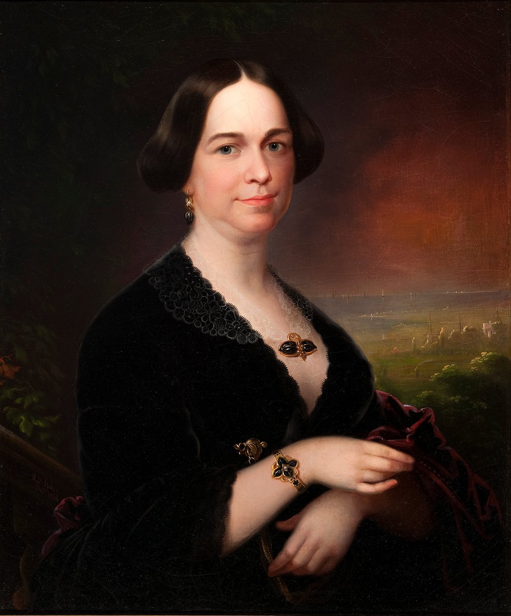 Sally Ann Ross Paynter (olaj, vászon) alkotó: Robert Street