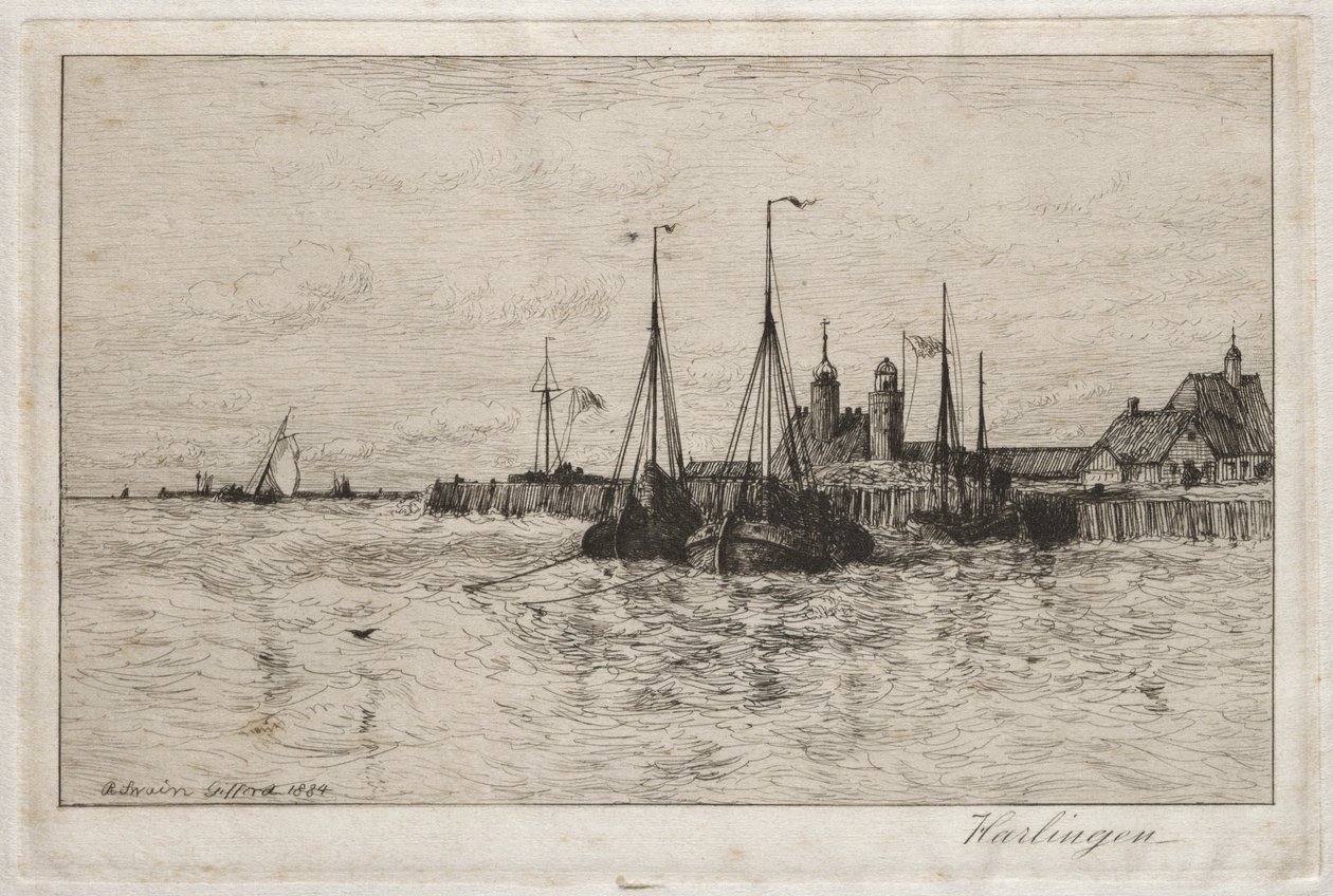 Harlingen, 1884. alkotó: Robert Swain Gifford