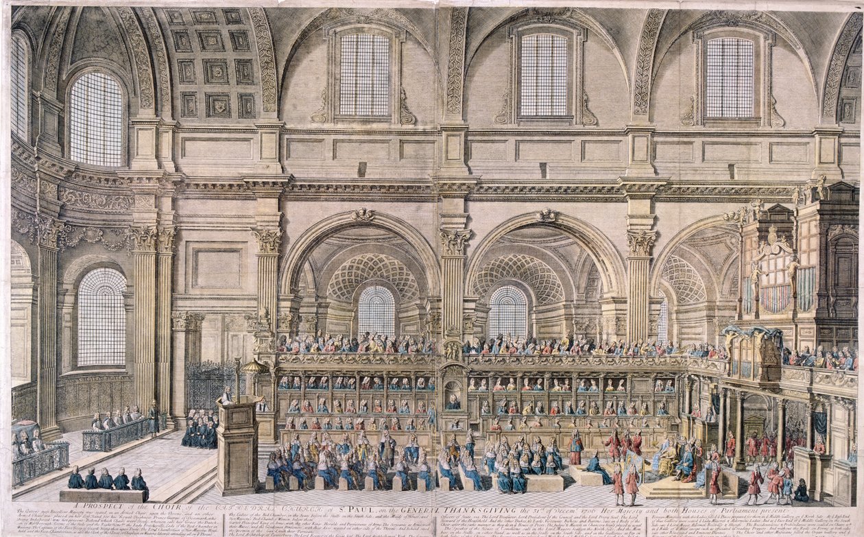 Szent Pál-székesegyház, London, 1706, 1707 alkotó: Robert Trevitt