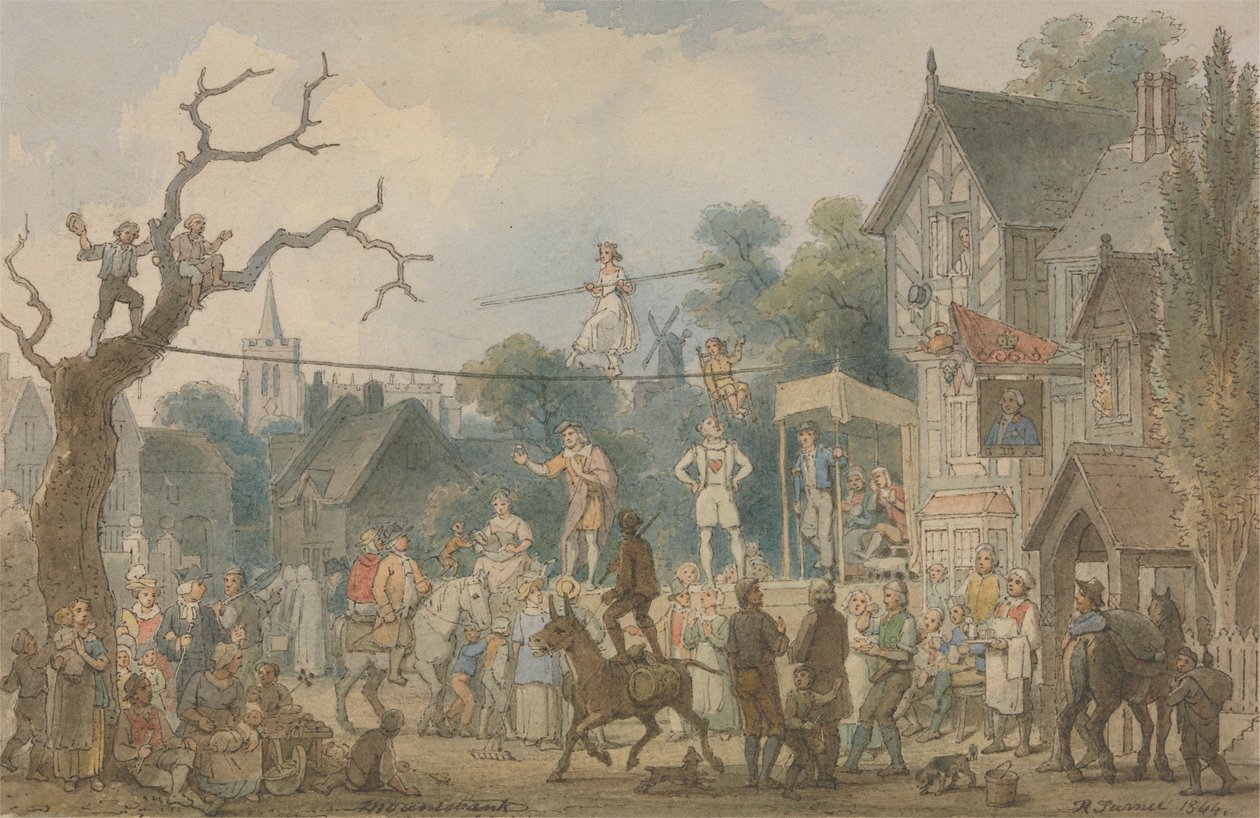 Mountebank, 1844 alkotó: Robert Turner