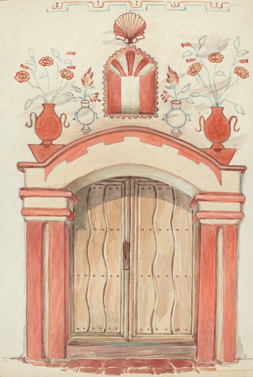 Főajtó és Arch alkotó: Robert W.R. Taylor