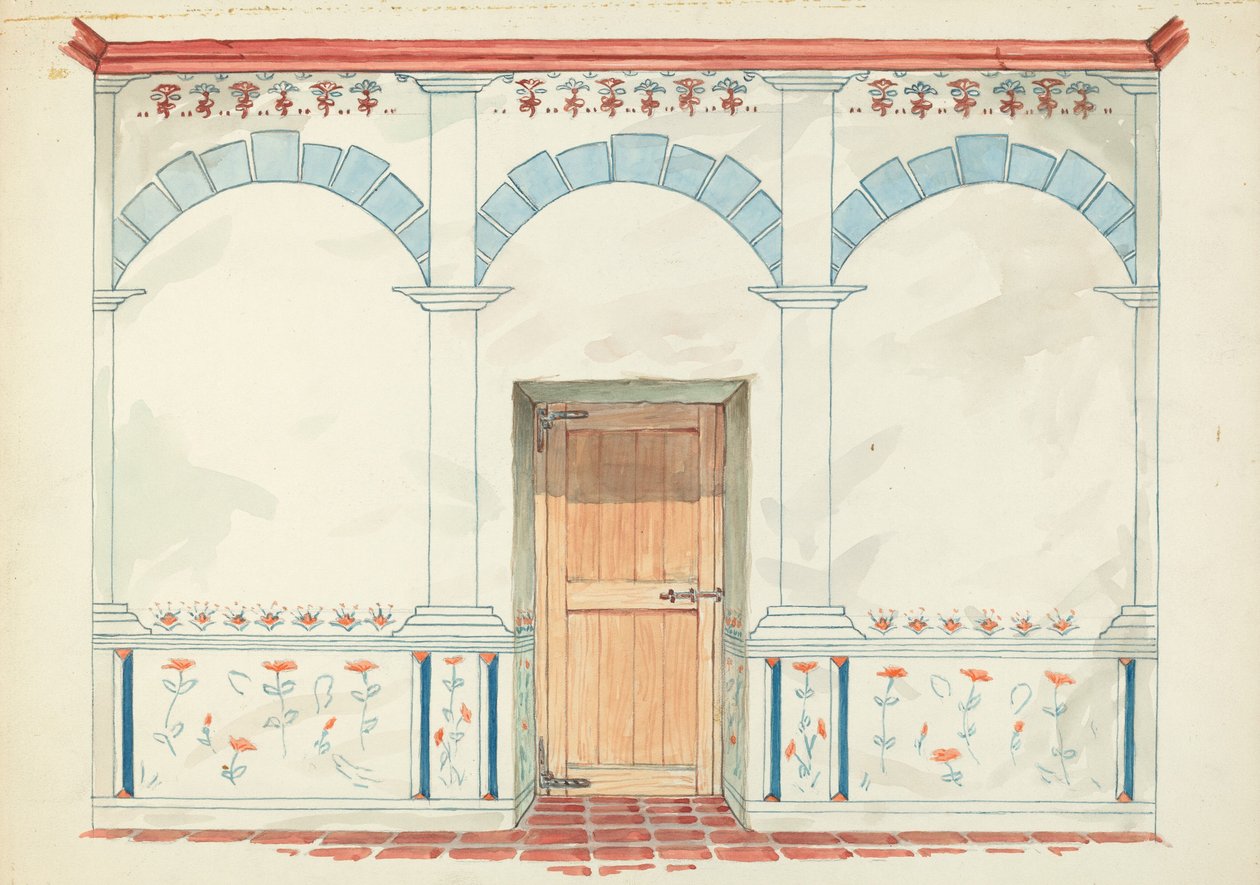 Restaurációs rajz alkotó: Robert W.R. Taylor