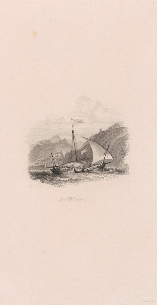 Amalfi (matrica) alkotó: Robert Wallis