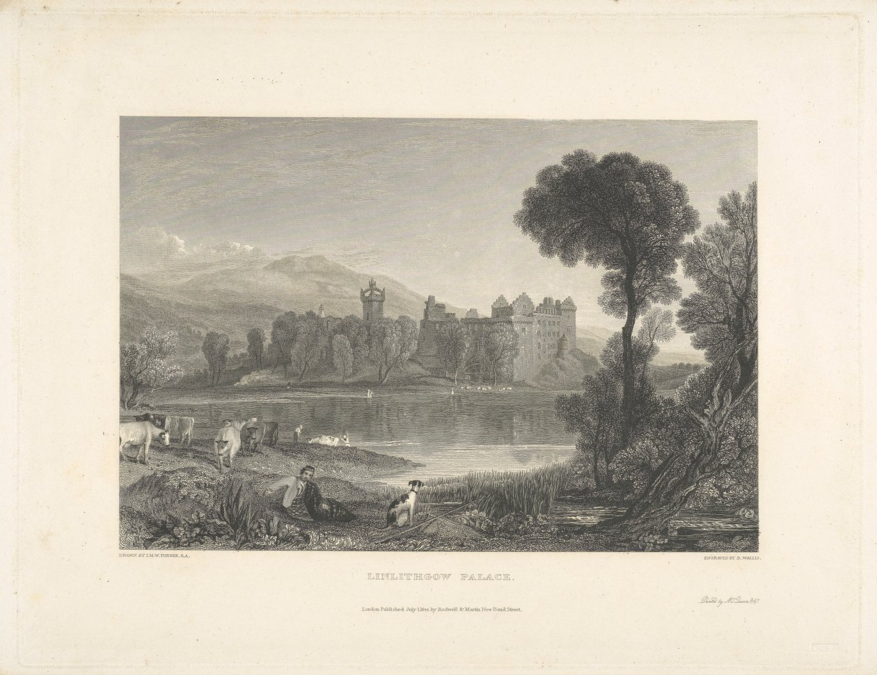 Linlithgow palota alkotó: Robert Wallis
