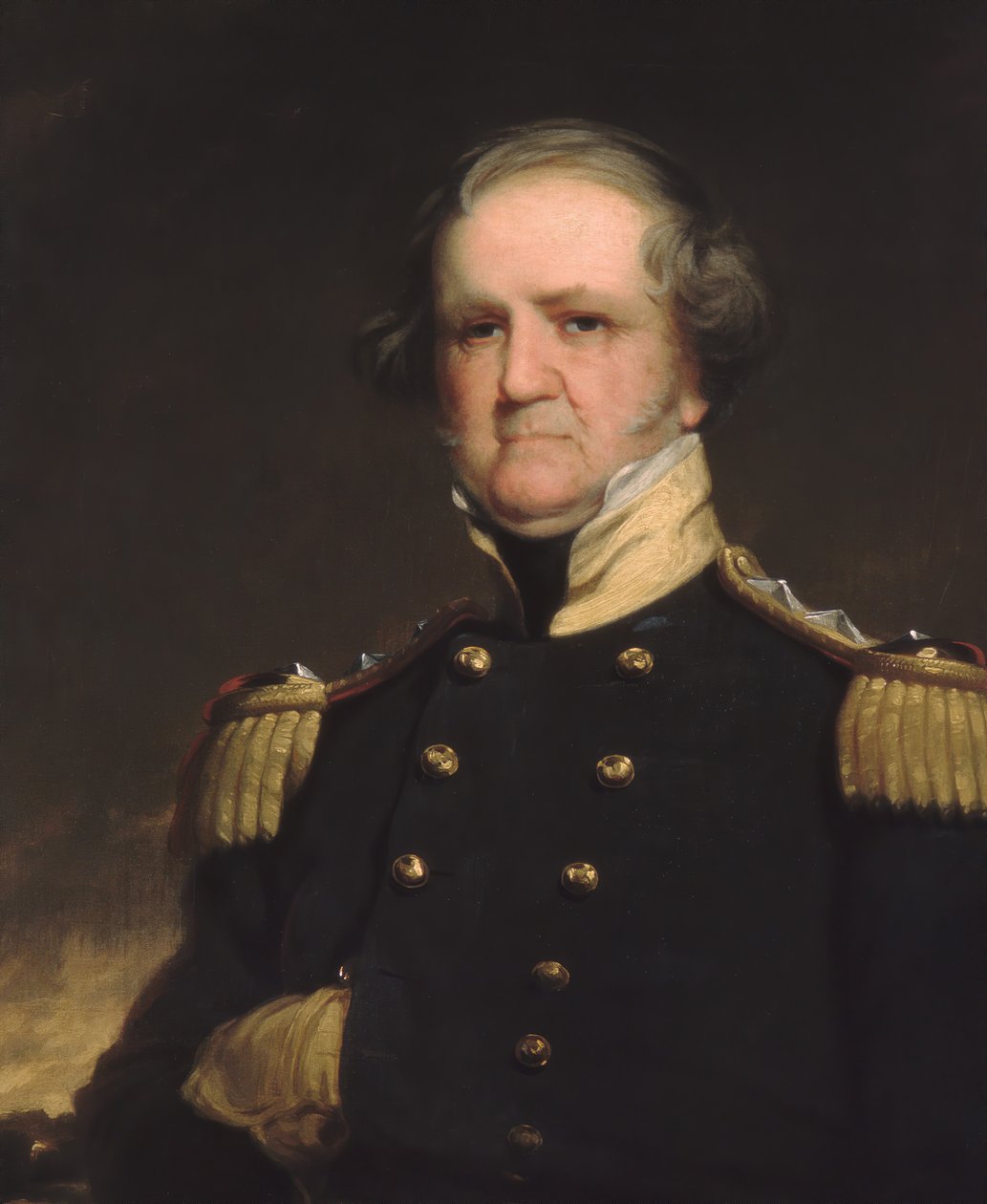 Winfield Scott tábornok, kb. 1855. alkotó: Robert Walter Weir