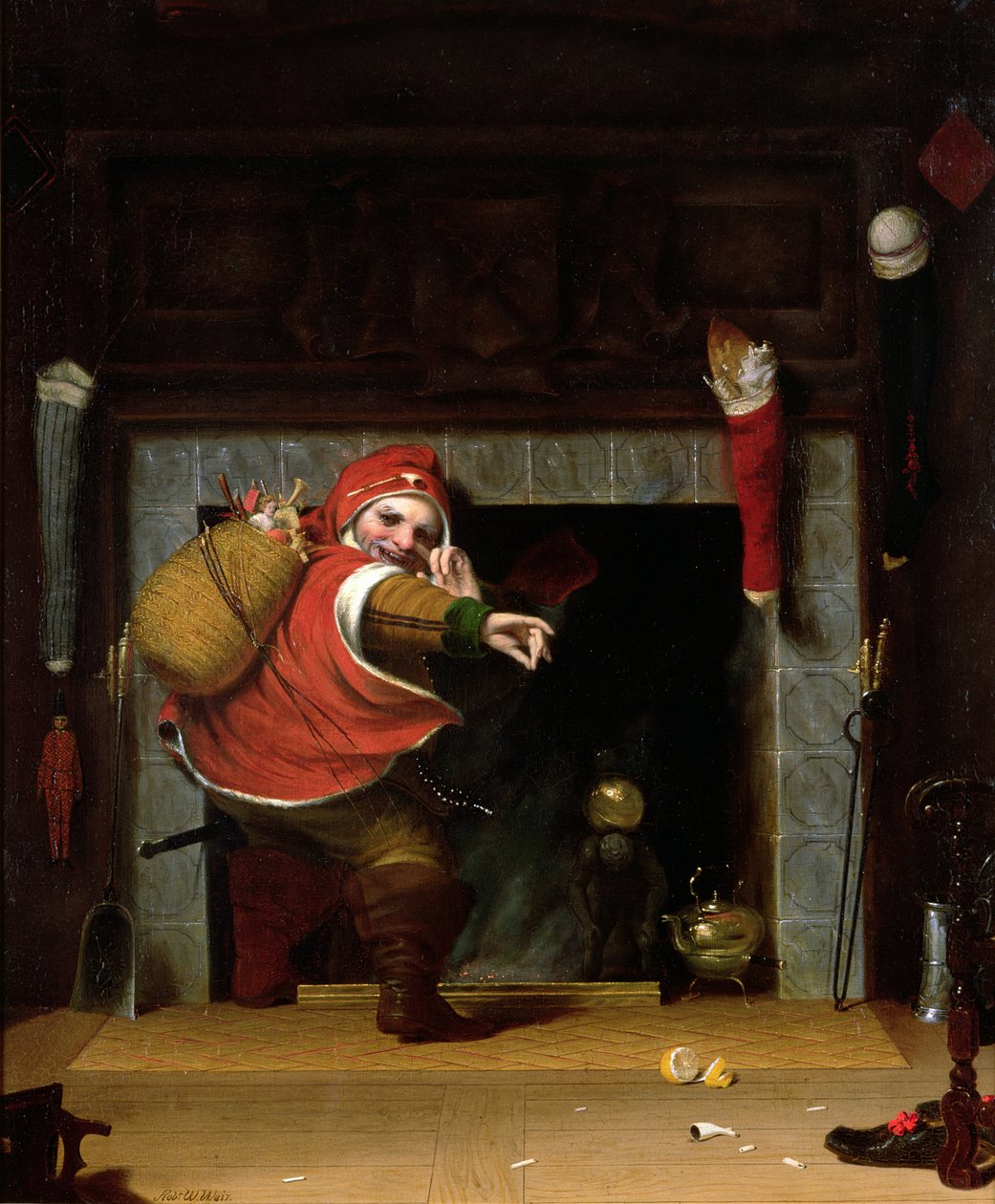 Szent Miklós alkotó: Robert Walter Weir