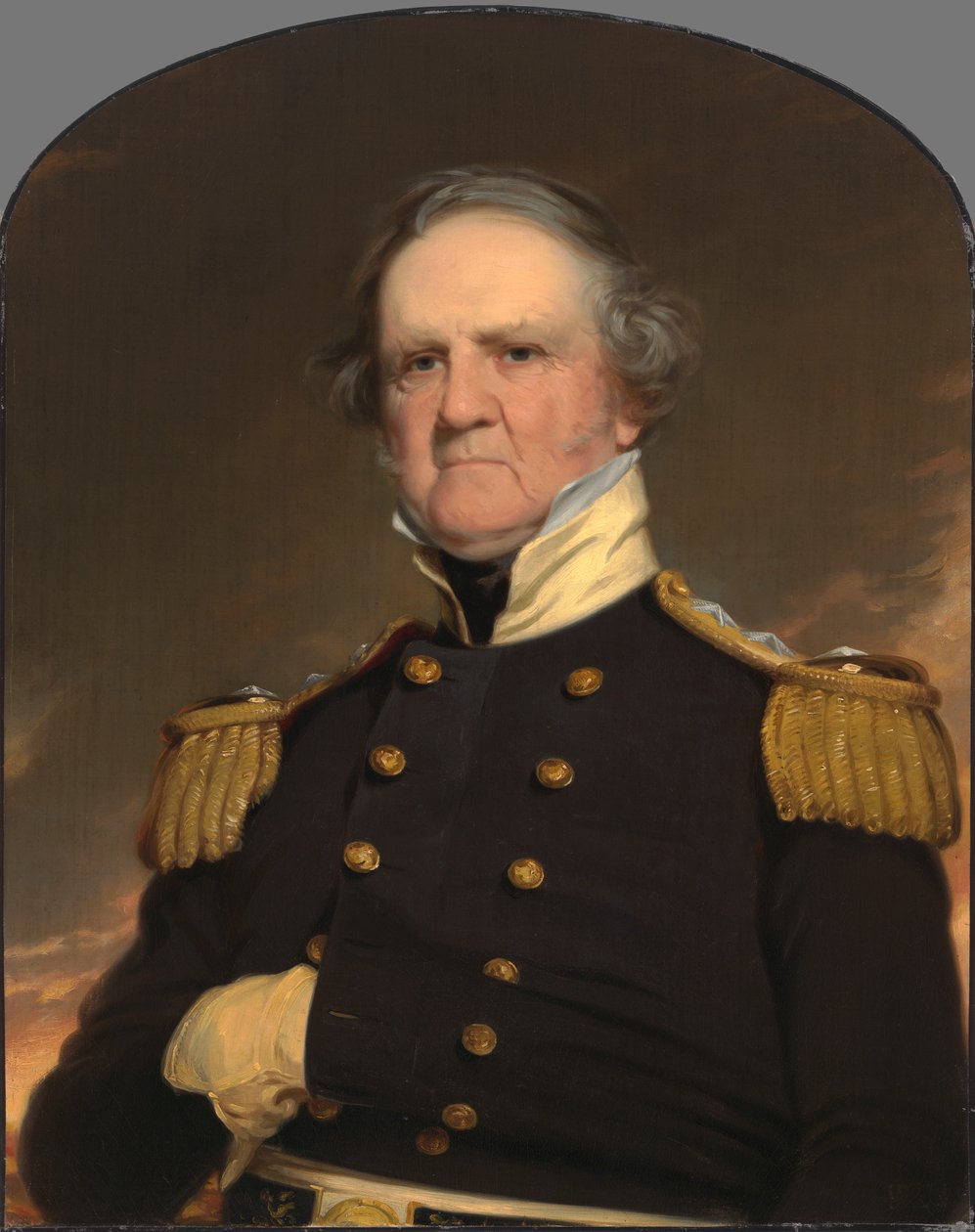 Winfield Scott, c. 1855. alkotó: Robert Walter Weir