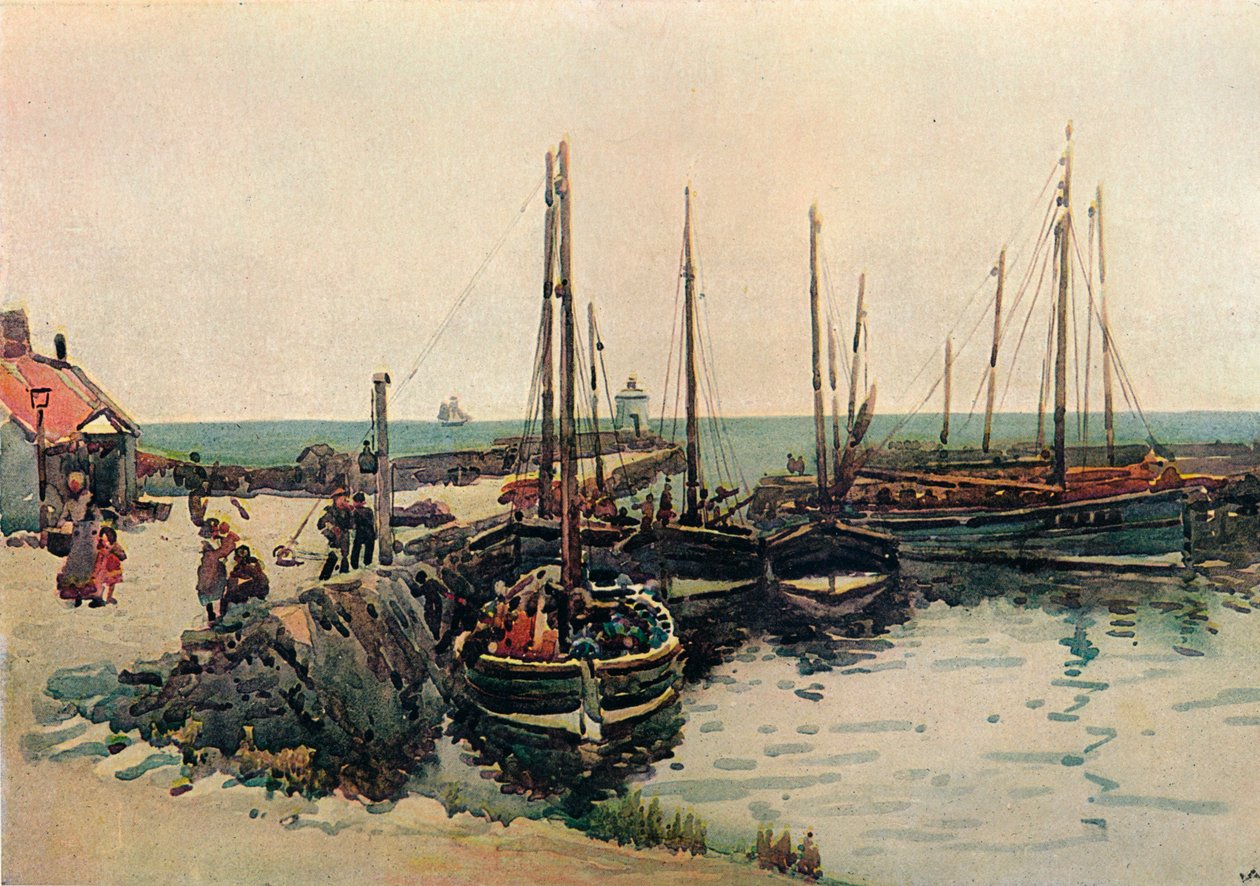 Rosehearty, 1909 alkotó: Robert Weir Allan