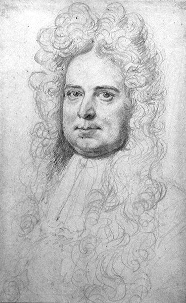 Férfi portré (ceruza, pergamen) alkotó: Robert White