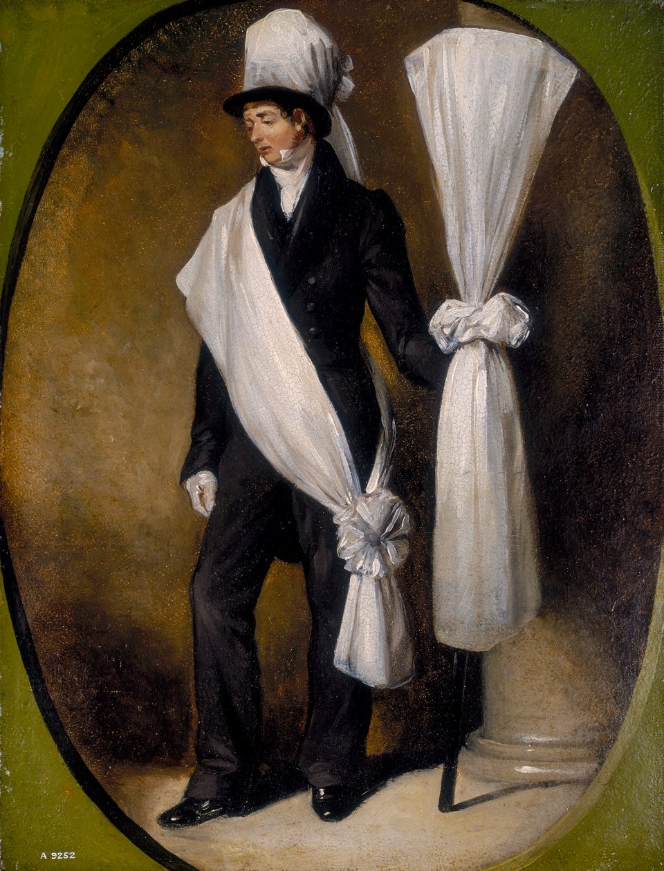„Egy temetkezési hordozó”, 1830-as évek. alkotó: Robert William Buss