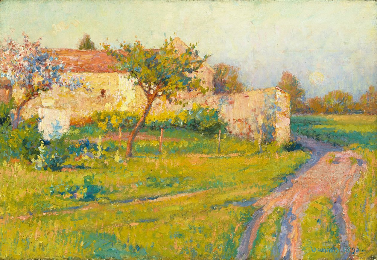 Tavasz Franciaországban alkotó: Robert William Vonnoh