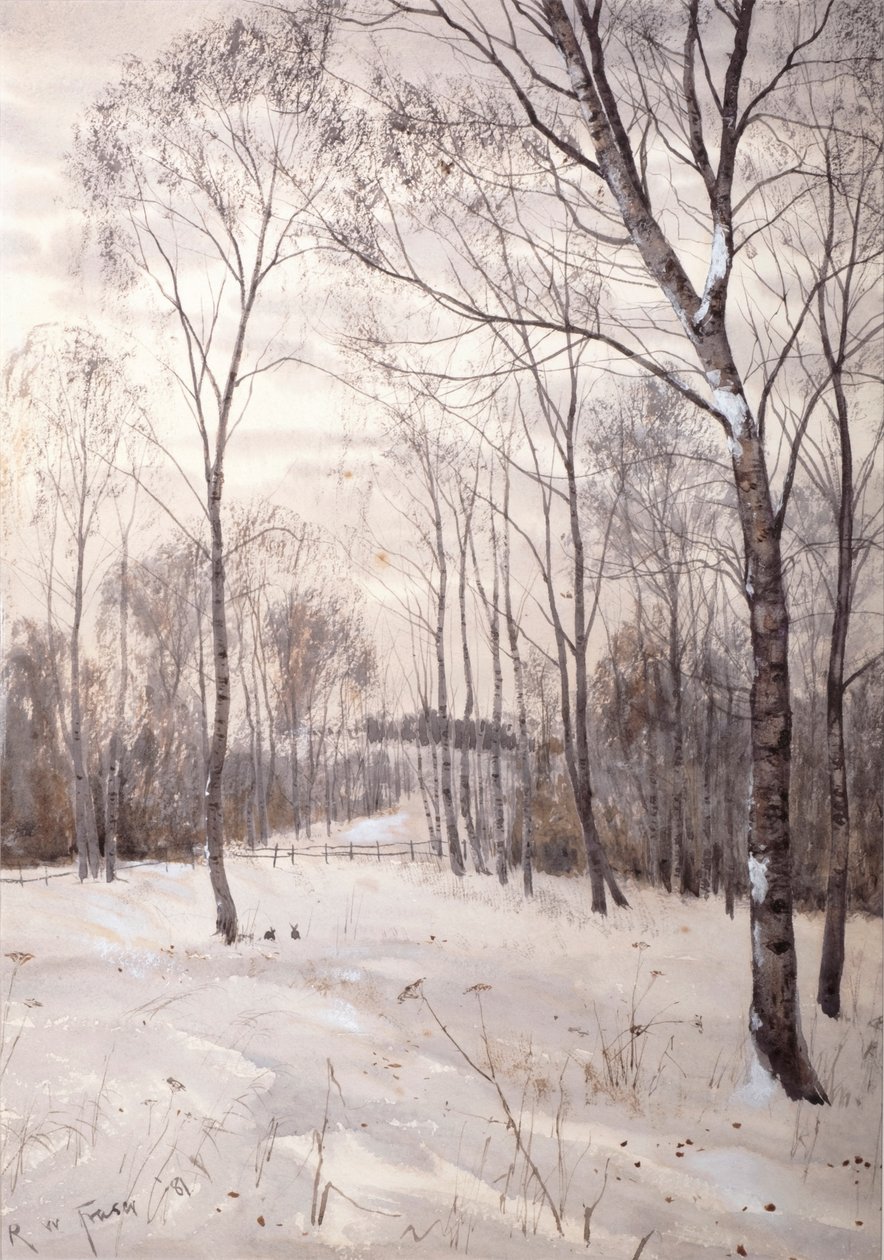 A téli erdő alkotó: Robert Winchester Fraser