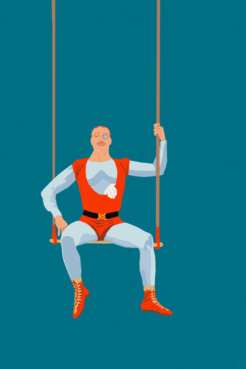 Acrobat, 2022 (digitális) alkotó: Roberta Murray