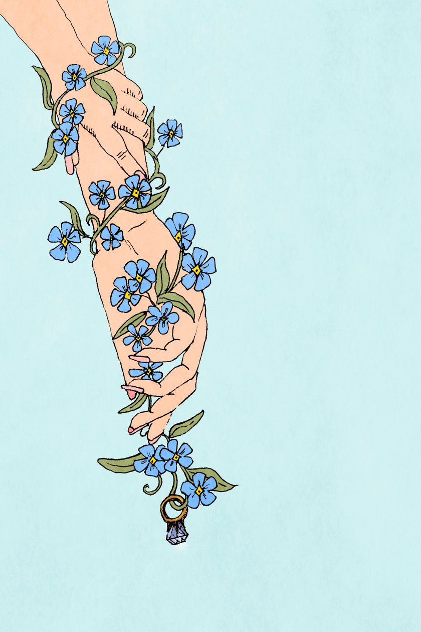 Forget Me Not, 2022 (digitális) alkotó: Roberta Murray