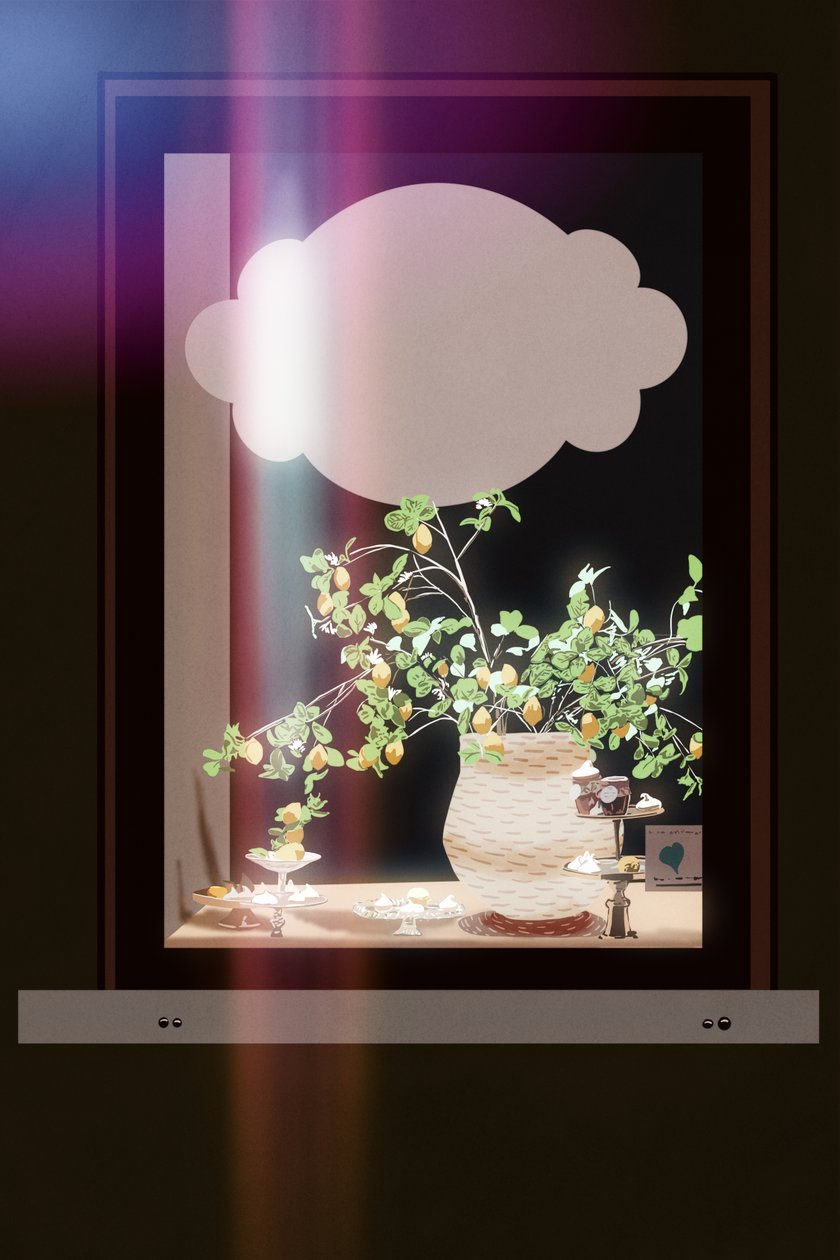 Patisserie Window, 2022 (digitális) alkotó: Roberta Murray