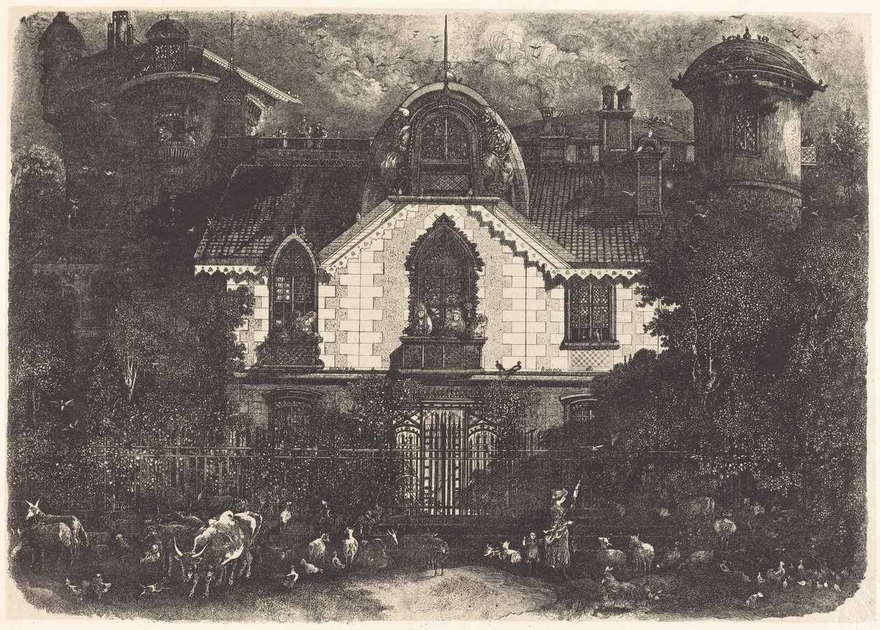 A kísértetház alkotó: Rodolphe Bresdin