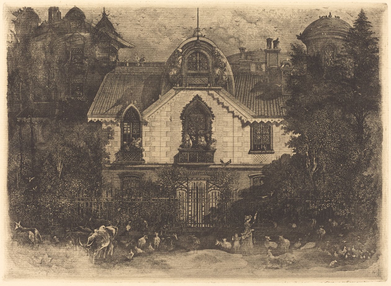A kísértetház alkotó: Rodolphe Bresdin