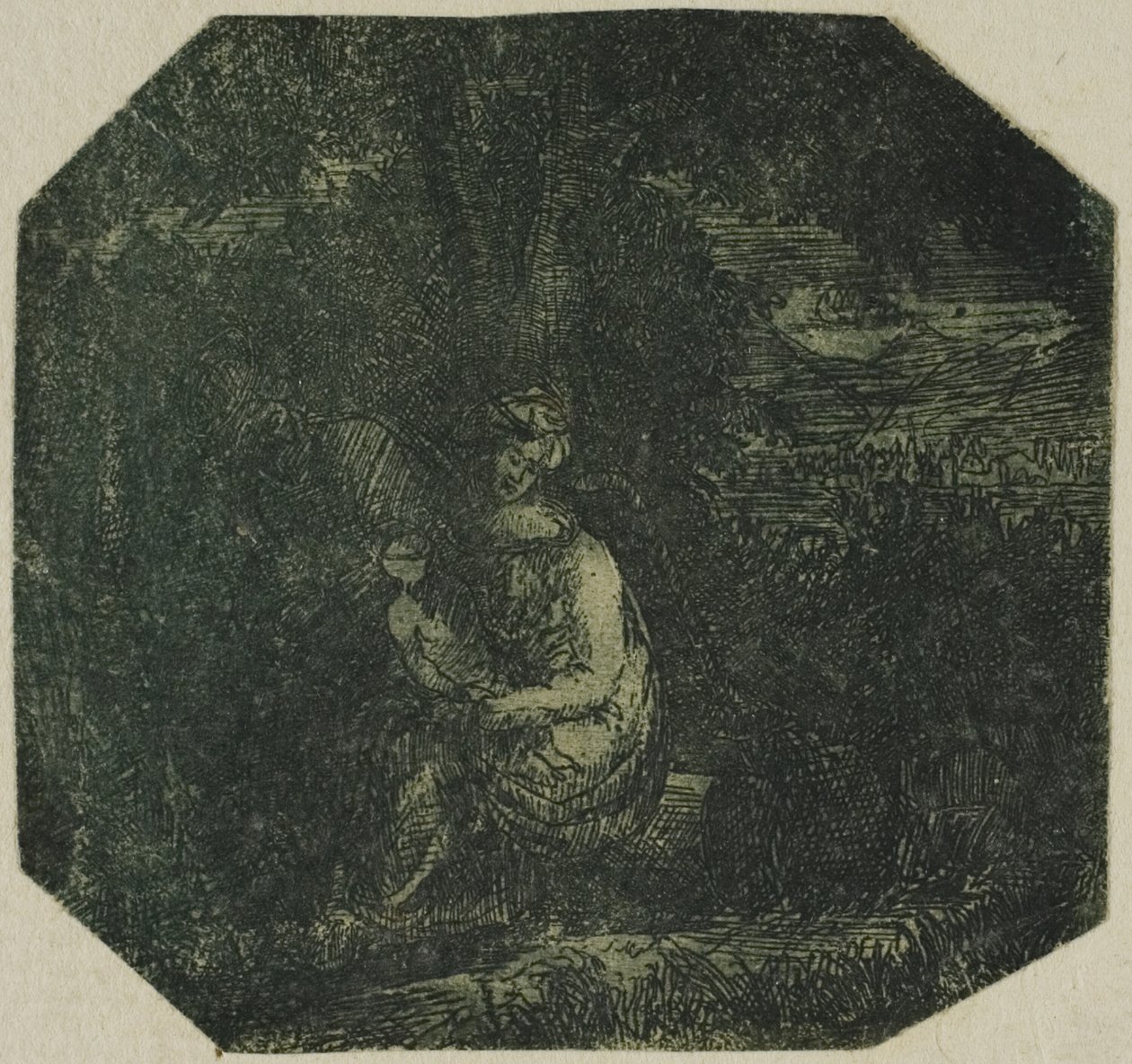 A Szent Család alkotó: Rodolphe Bresdin