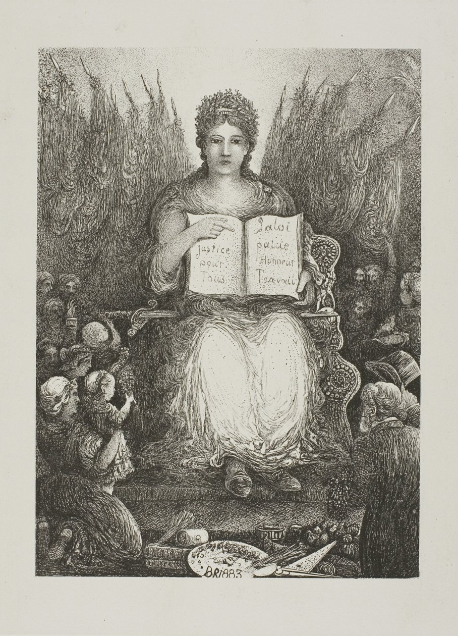A köztársaság alkotó: Rodolphe Bresdin