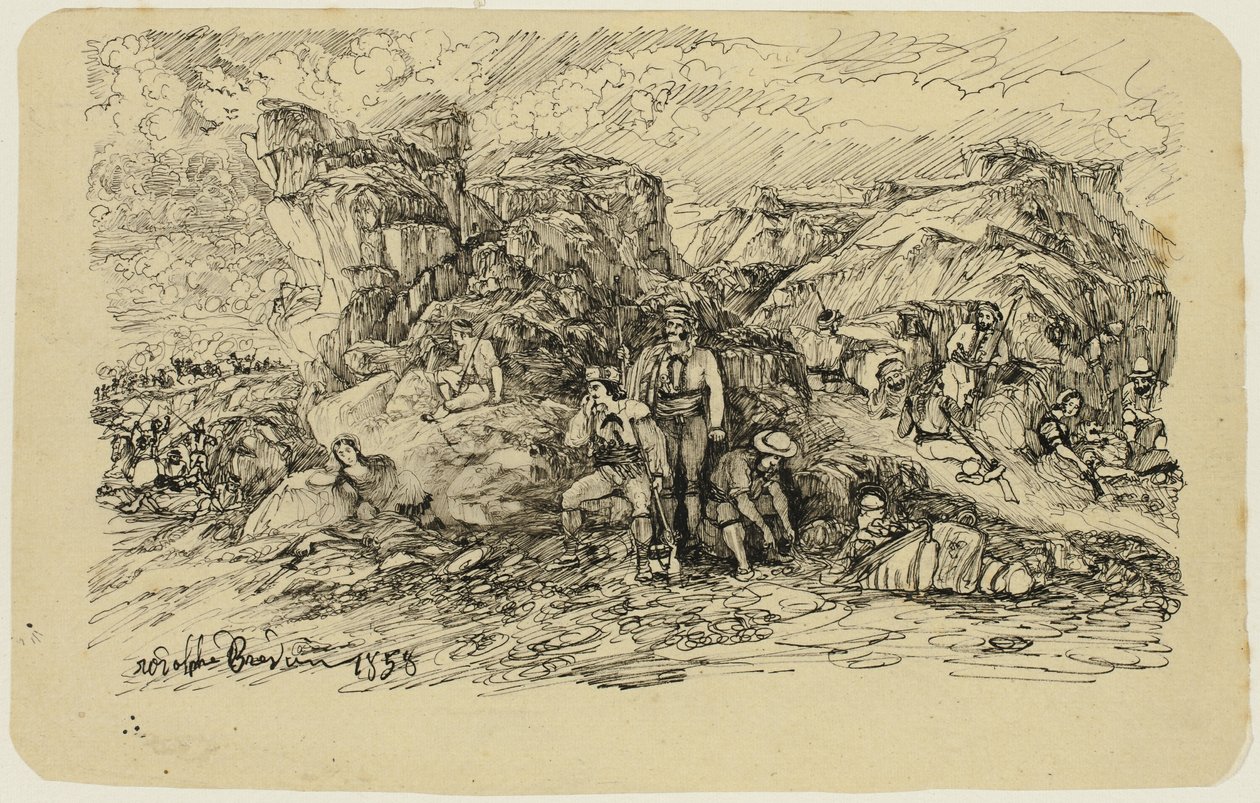 A csempészek alkotó: Rodolphe Bresdin