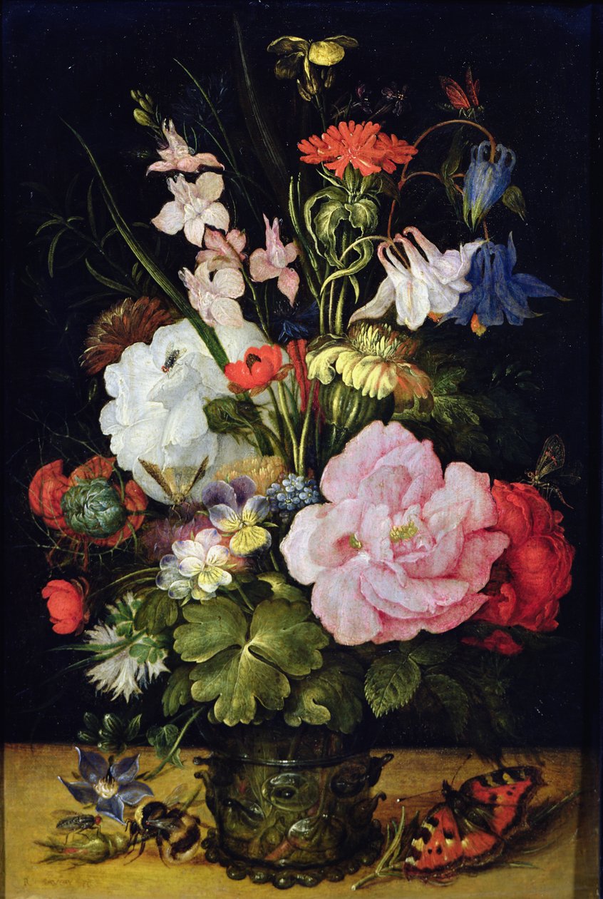 Virágok vázában alkotó: Roelandt Jacobsz. Savery