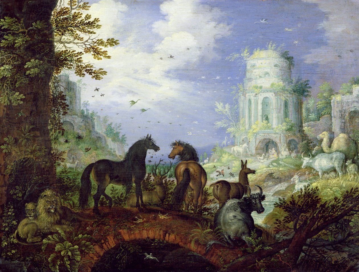 Orpheus Az állatok elbűvölése, 1626 alkotó: Roelandt Jacobsz. Savery