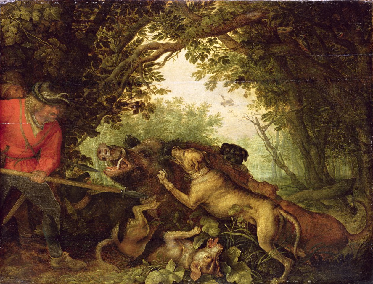 Kanvadászat, 1611 alkotó: Roelandt Jacobsz. Savery