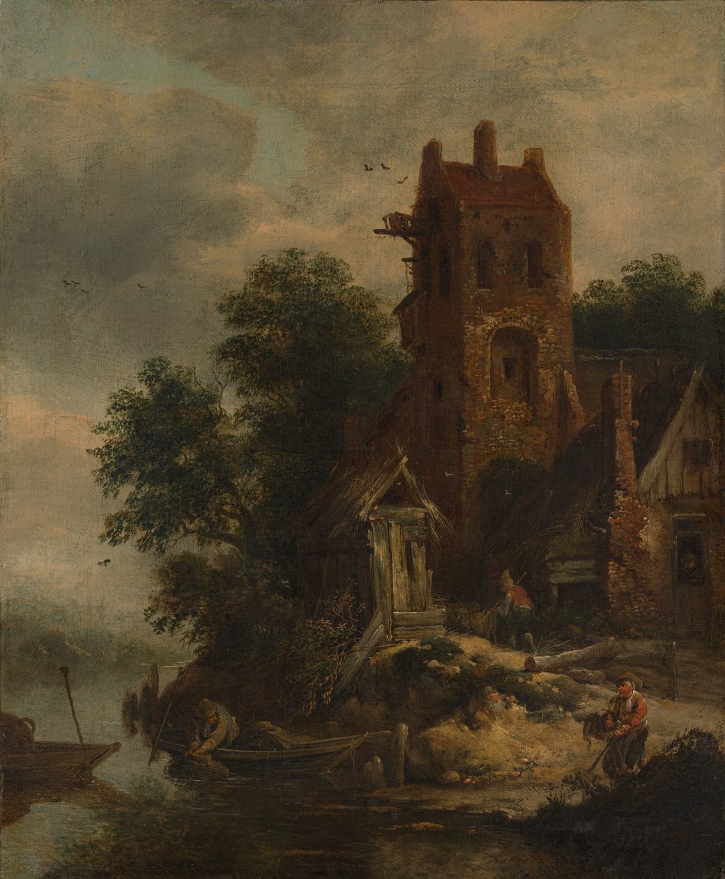 A Galambház. alkotó: Roelof Van Vries