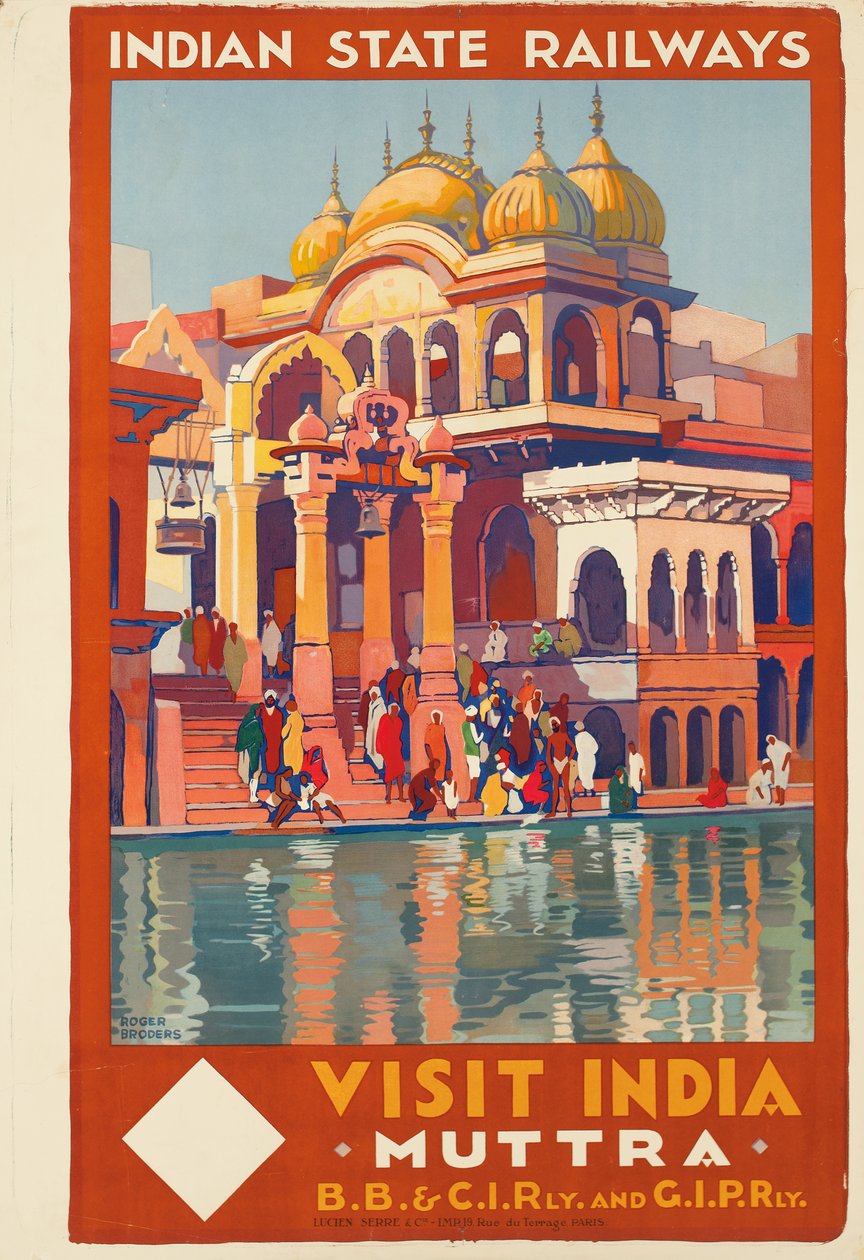 Visit India, Muttra alkotó: Roger Broders