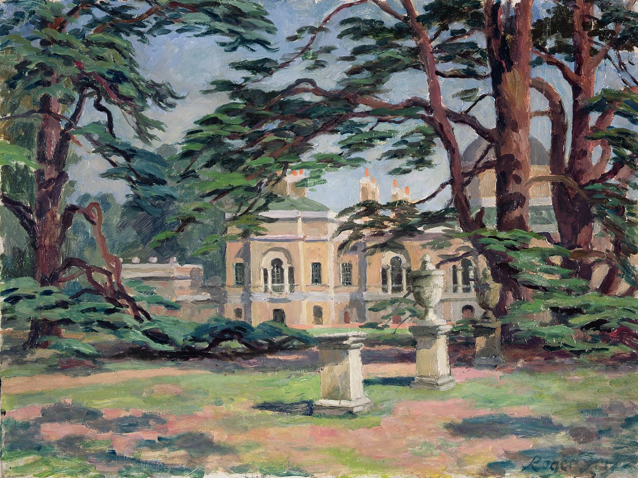 Chiswick-ház (olaj, vászon) alkotó: Roger Eliot Fry