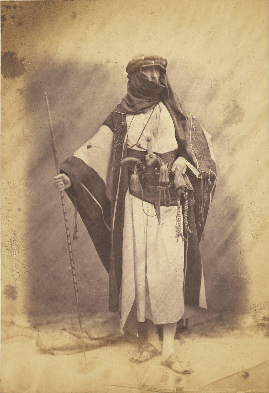 Arab főnök a török főhadiszálláson. alkotó: Roger Fenton