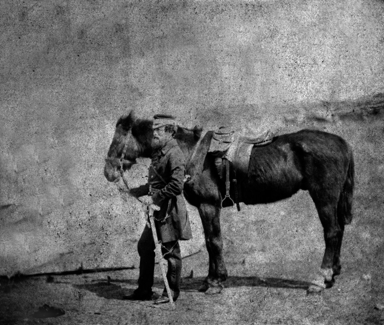 Arthur Layard kapitány, 1855 alkotó: Roger Fenton