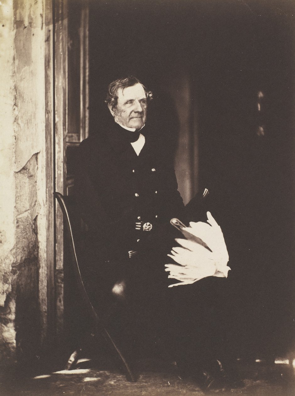 Field Marshall Lord Raglan, Krím, 1855. alkotó: Roger Fenton