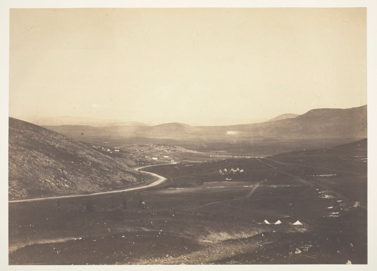 Kadikoi, a lovastüzérség táborából alkotó: Roger Fenton