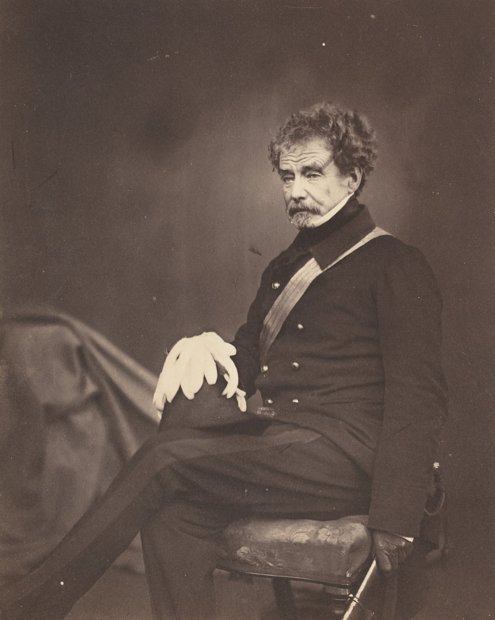 Sir Colin Campbell altábornagy, G.C.B.,1855 (fénykép) alkotó: Roger Fenton