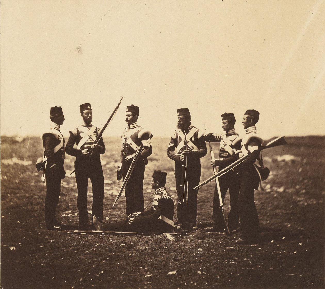 A 68. ezred emberei alkotó: Roger Fenton