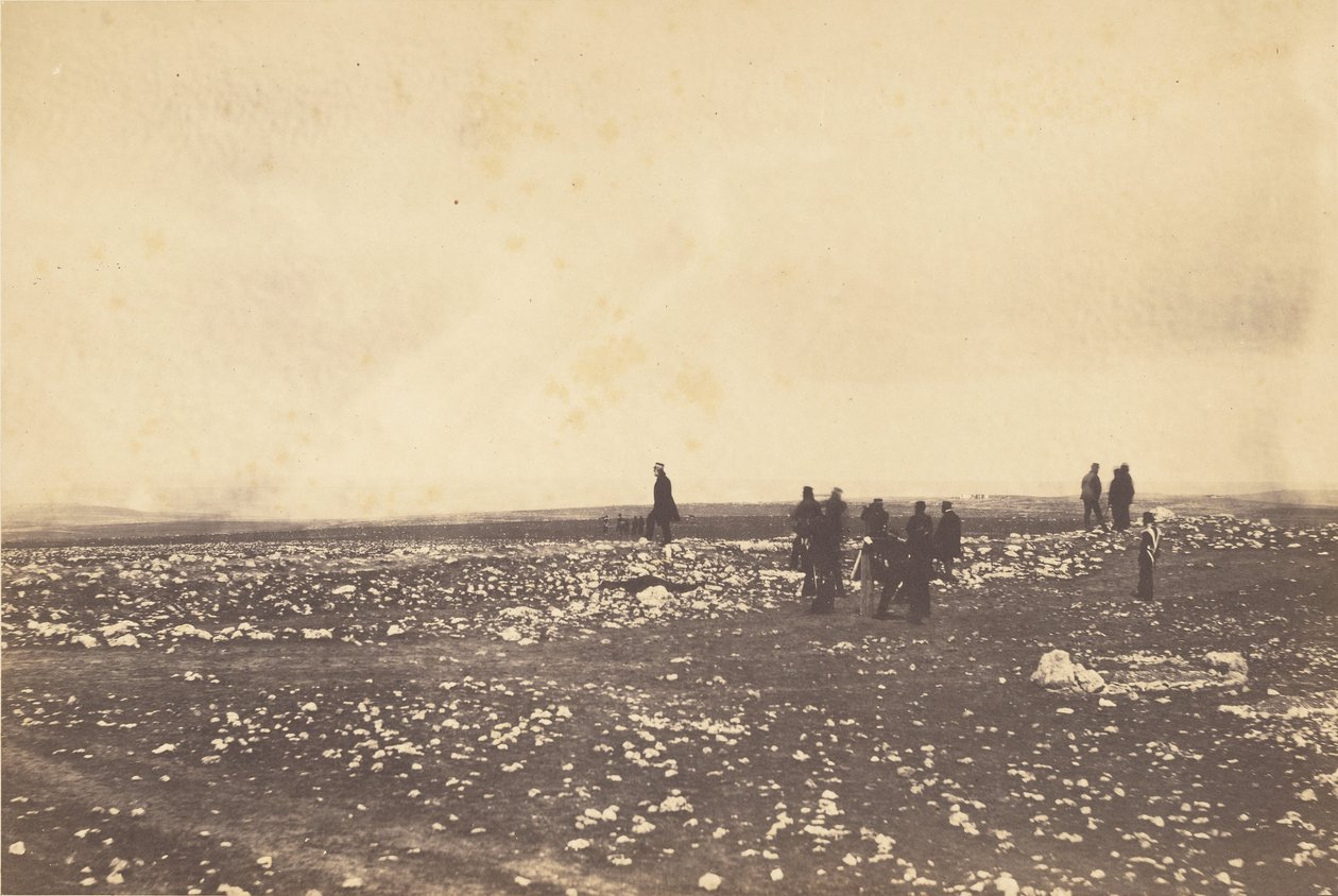 Rendőrök a Cathcarts Hill-i őrségben. alkotó: Roger Fenton