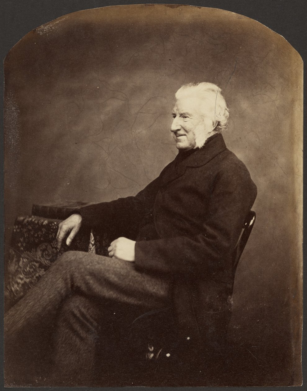 [Férfiportré, 3/4 nézet] alkotó: Roger Fenton