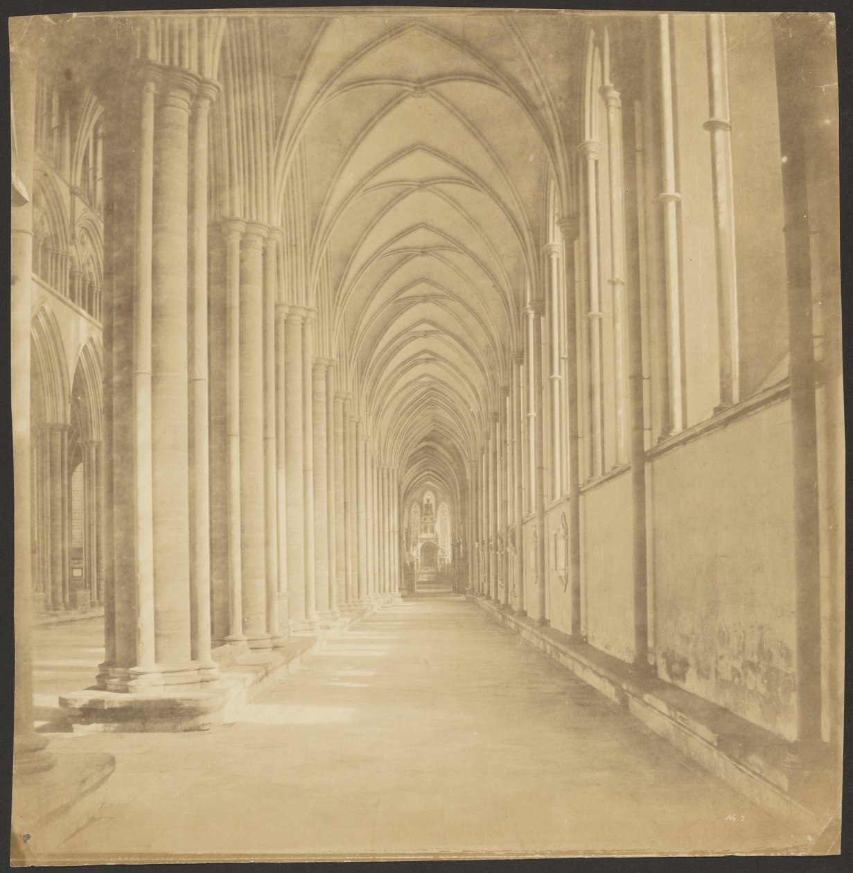 Salisbury katedrális déli hajója alkotó: Roger Fenton