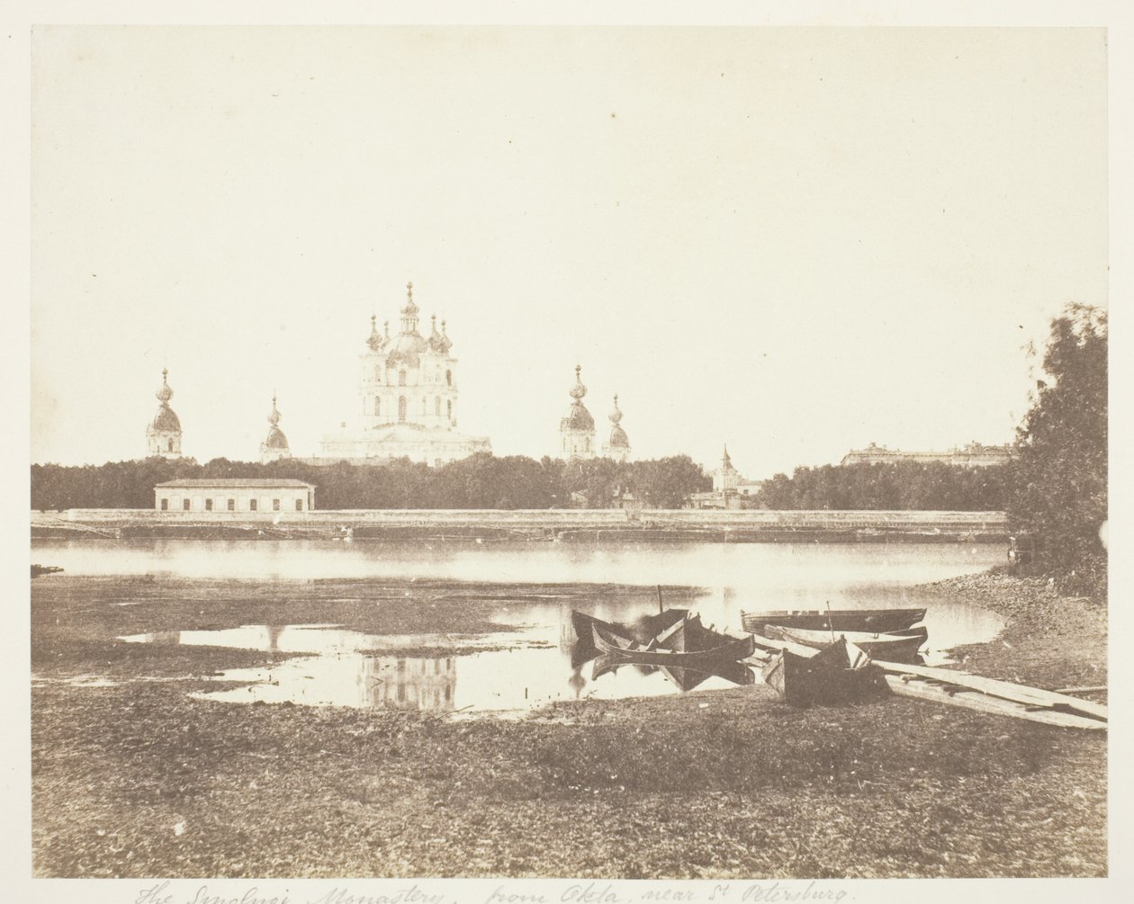A szmolnoi kolostor alkotó: Roger Fenton