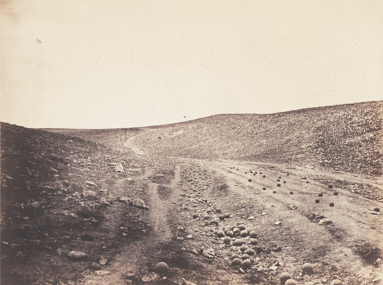 A halál árnyékának völgye alkotó: Roger Fenton