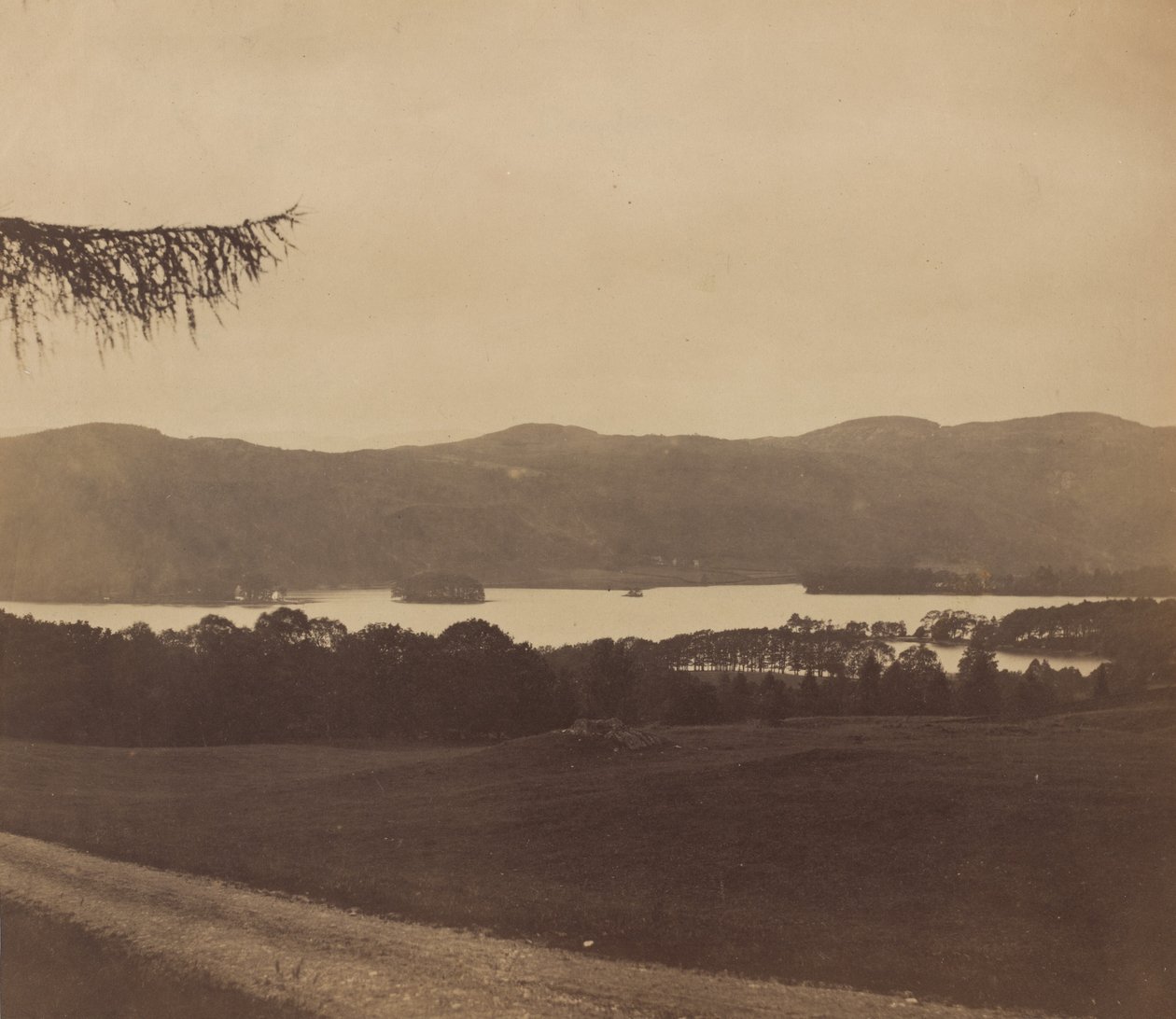 Windermere, 1850-es évek. alkotó: Roger Fenton