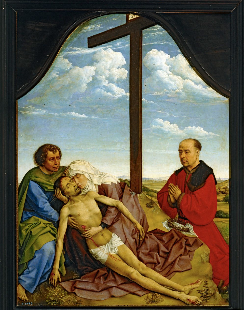 A Pieta ... alkotó: Rogier van der Weyden