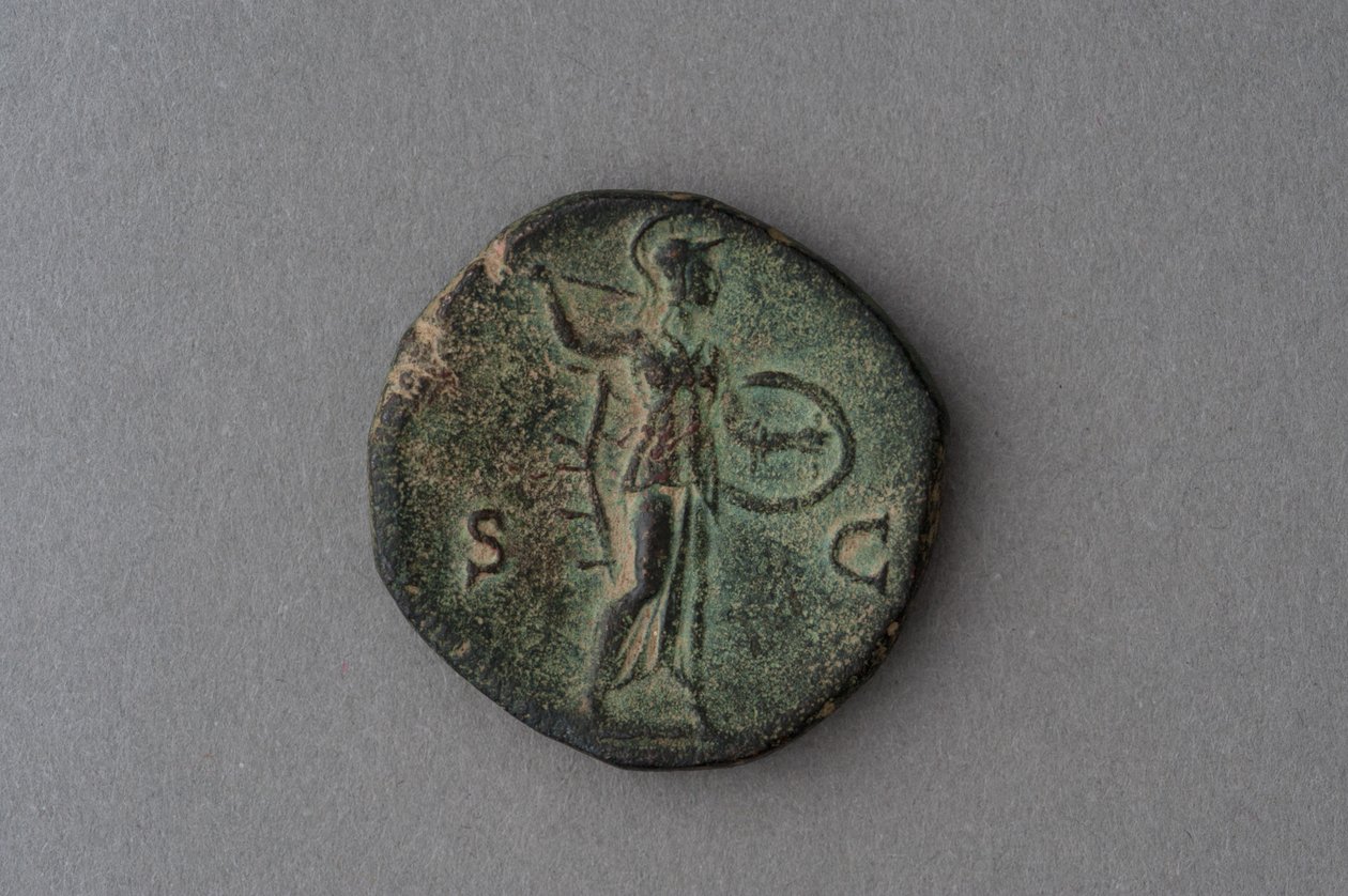 Marcus Aurelius érme (bronz) alkotó: Roman