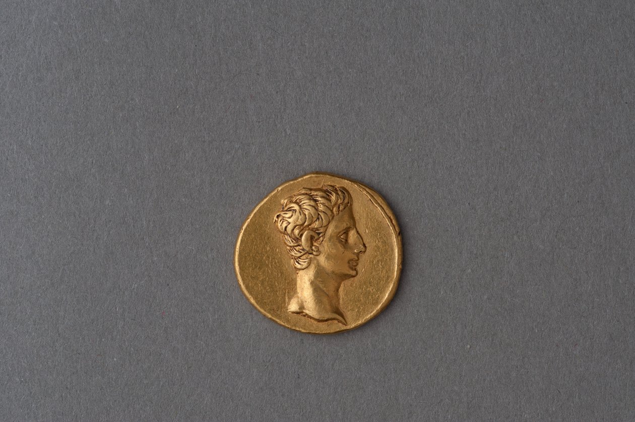 Augustus érme (arany) alkotó: Roman