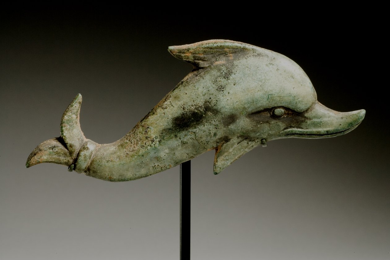 Delfin rátét, Kr.u. 1-2. század (bronz) alkotó: Roman