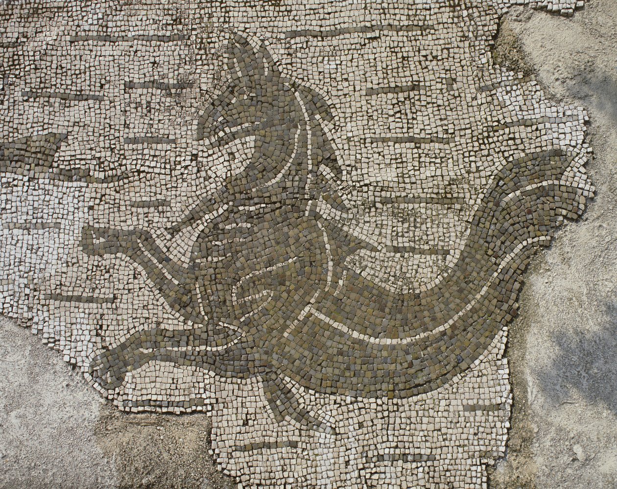 Sárkány (mozaik) alkotó: Roman