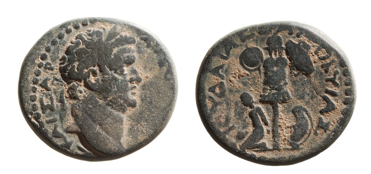 Judea Capta, Titus érme (fém) alkotó: Roman
